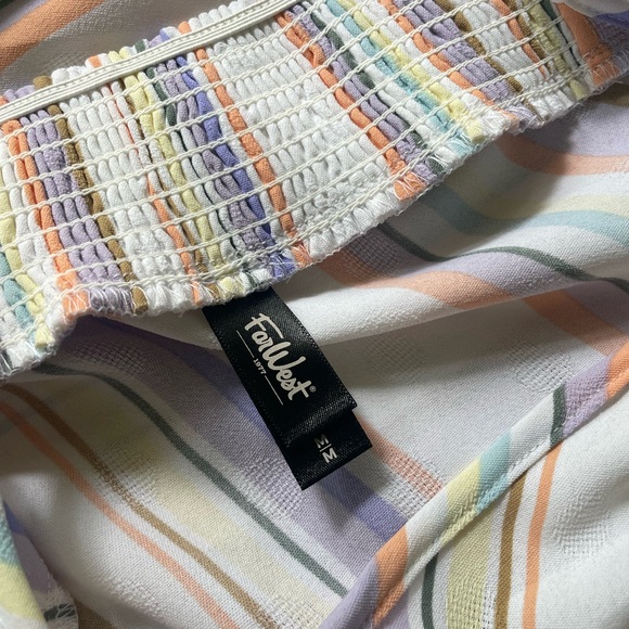 Medium FarWest Sundress multi colored never worn - Picture 3 of 4
